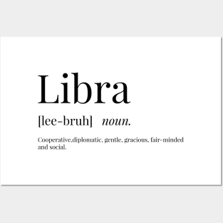 Libra Definition Posters and Art